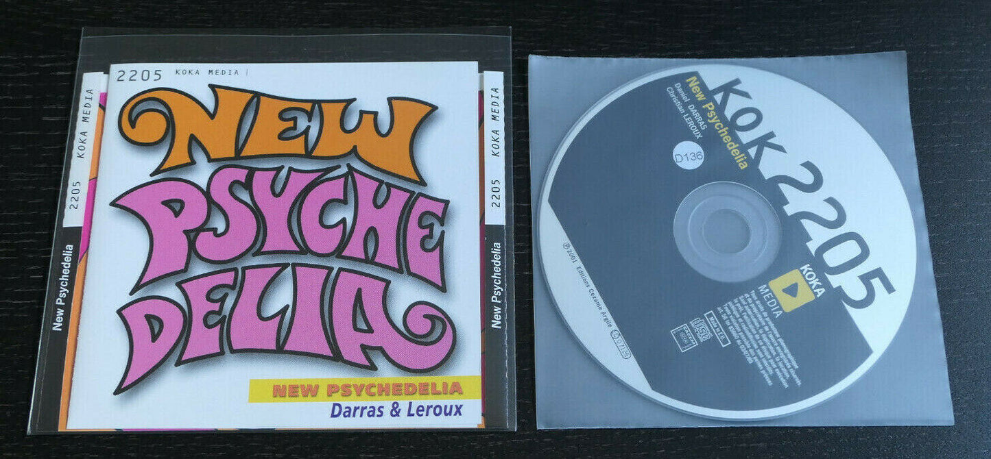 CD NEW PSYCHEDELIA / DARRAS & LEROUX / KOKA MEDIA 2205