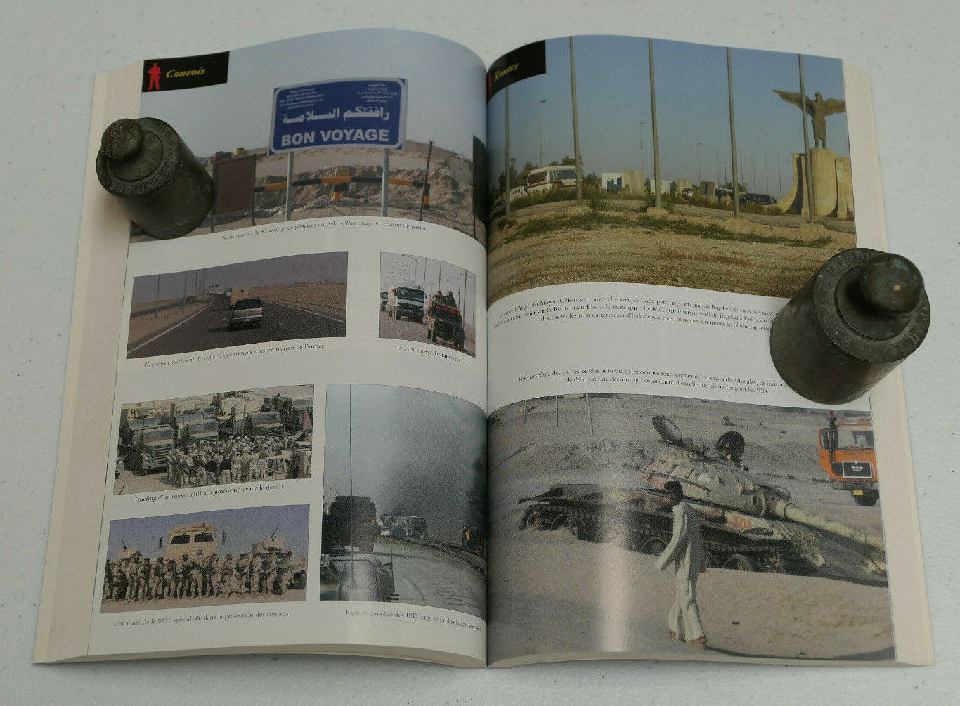 AUTOROUTE VERS L'ENFER / JOHN GEDDES / TEMOIGNAGE SAS MILITAIRE ARMEE IRAK