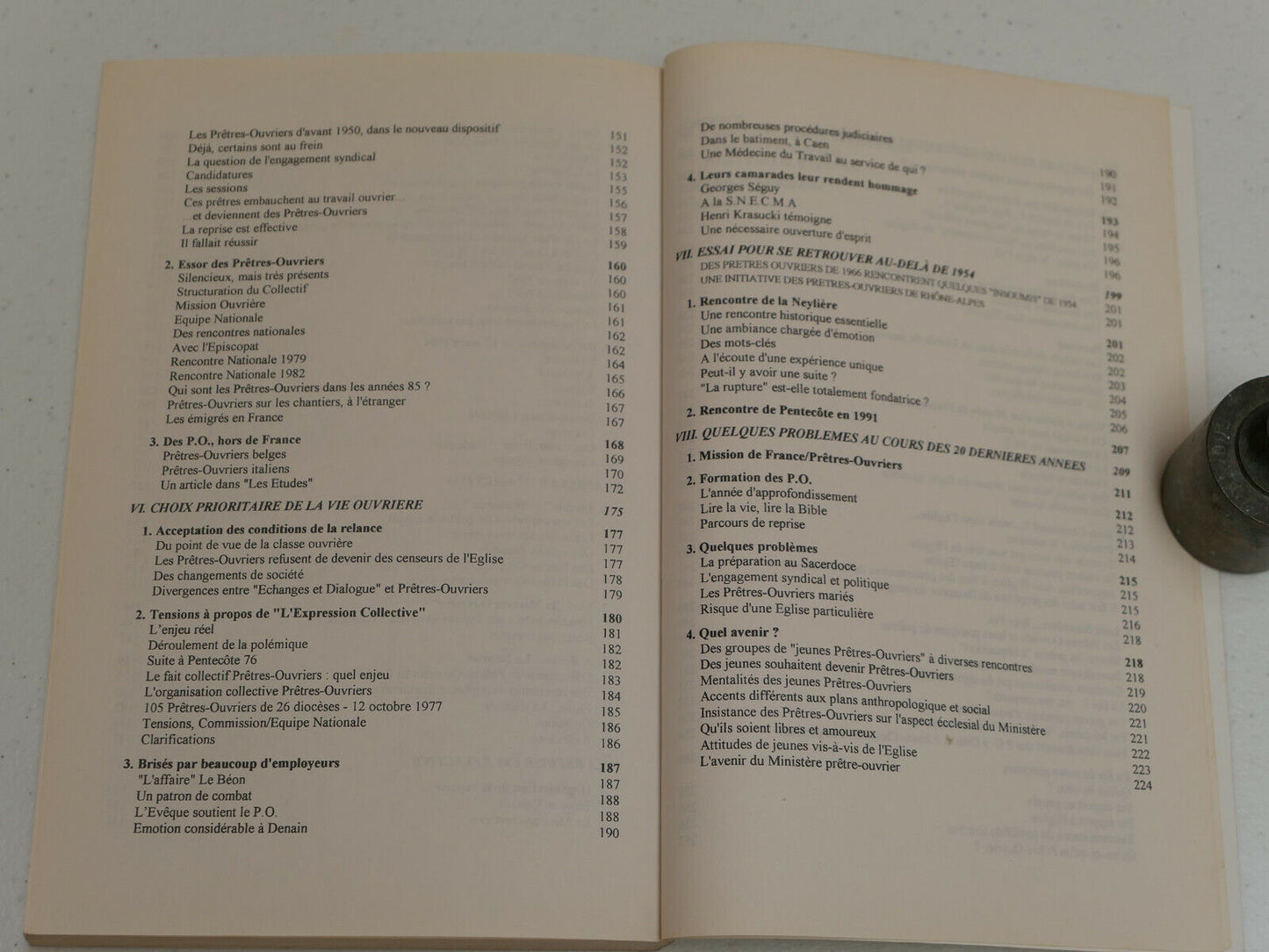 PRETRES-OUVRIERS 50 ANS D'HISTOIRE ET DE COMBATS / L'HARMATTAN 2001