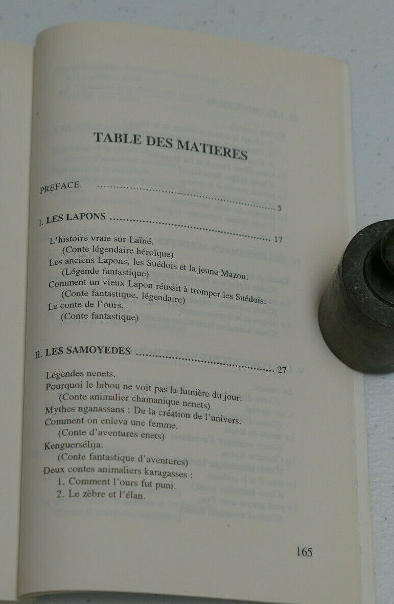 MYTHES ET LEGENDES SIBERIENS / LUCIA POPOVA / L'HARMATTAN 1992