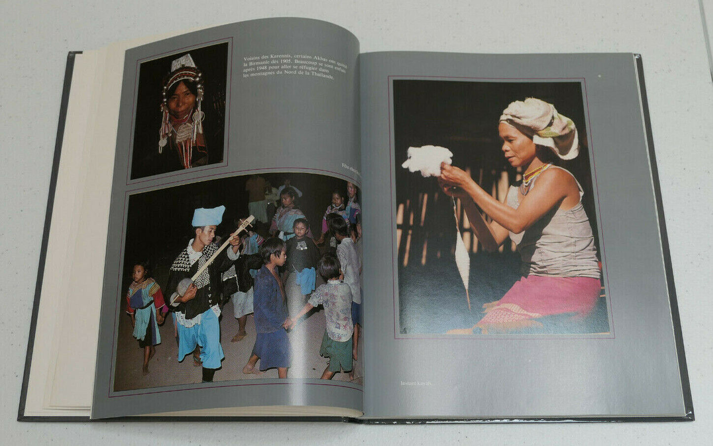 KARENNIS LES COMBATTANTS DE LA SPIRALE D'OR / L'HARMATTAN 1988 / BIRMANIE VOYAGE
