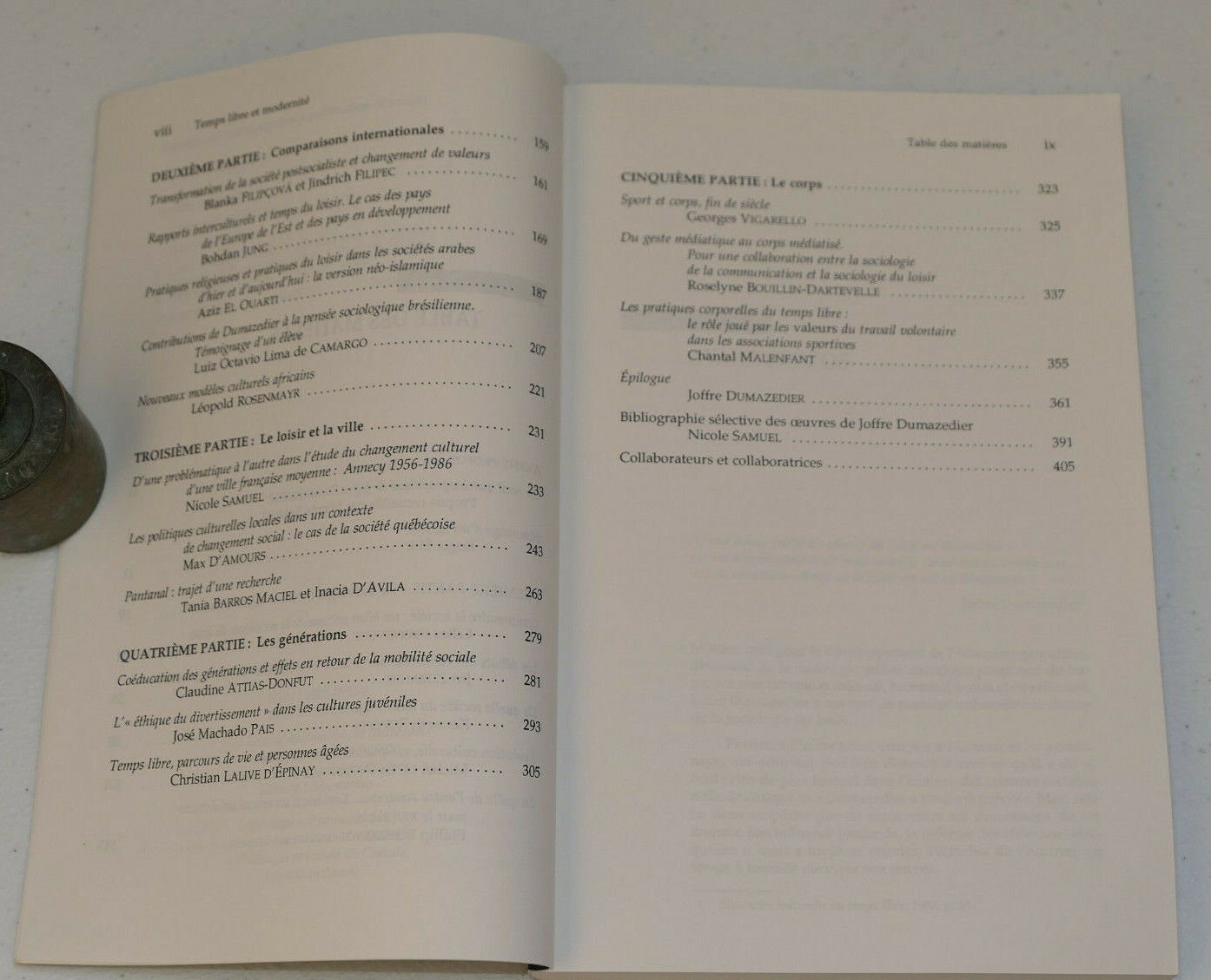 TEMPS LIBRE ET MODERNITE / JOFFRE DUMAZEDIER / L'HARMATTAN 1993