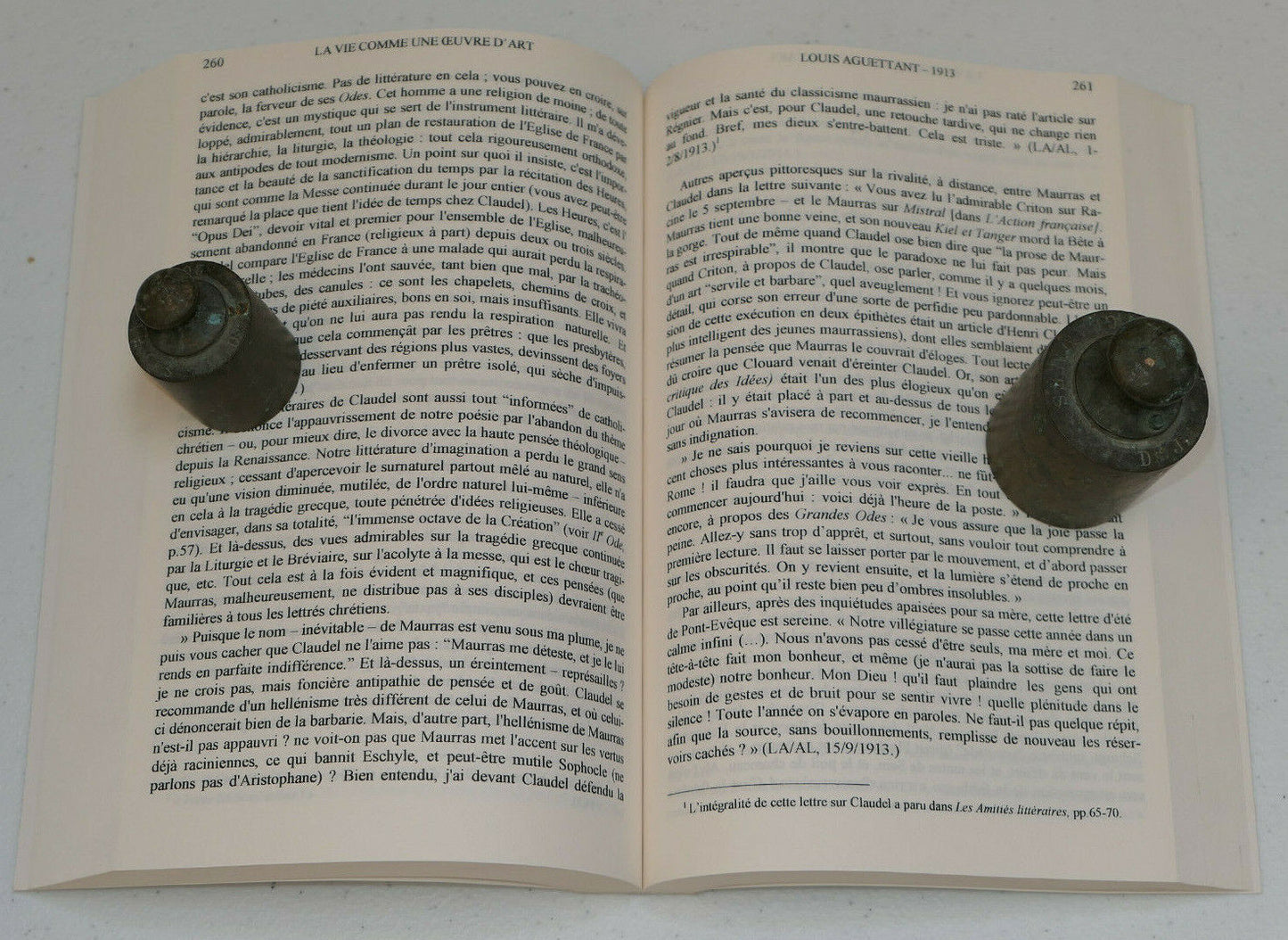 LA VIE COMME UNE OEUVRE D'ART BIOGRAPHIE LOUIS AGUETTANT / L'HARMATTAN 2006