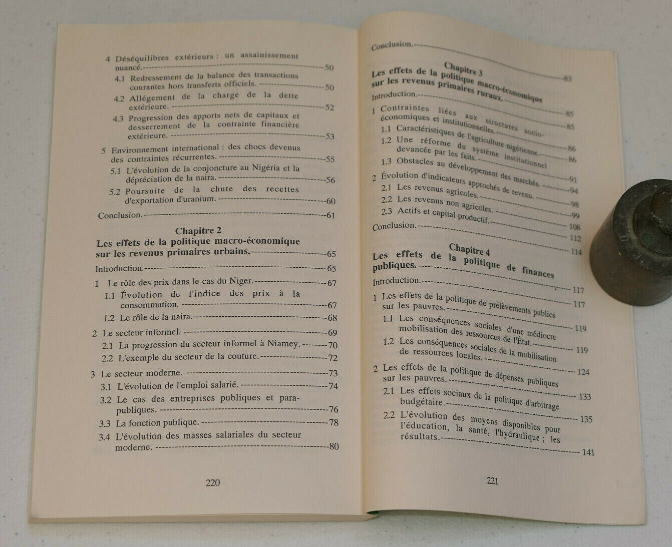 LE NIGER LA PAUVRETE EN PERIODE D'AJUSTEMENT / L'HARMATTAN 1993 AFRIQUE