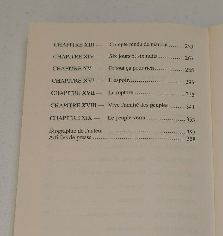 THE OTHER SIDE OF THE HEMICYCLE / ANDRE SOURY / L'HARMATTAN 1995 / POLITICS