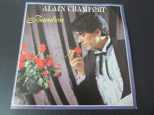 ALAIN CHAMFORT   SP 45T 7"   BAMBOU   1981