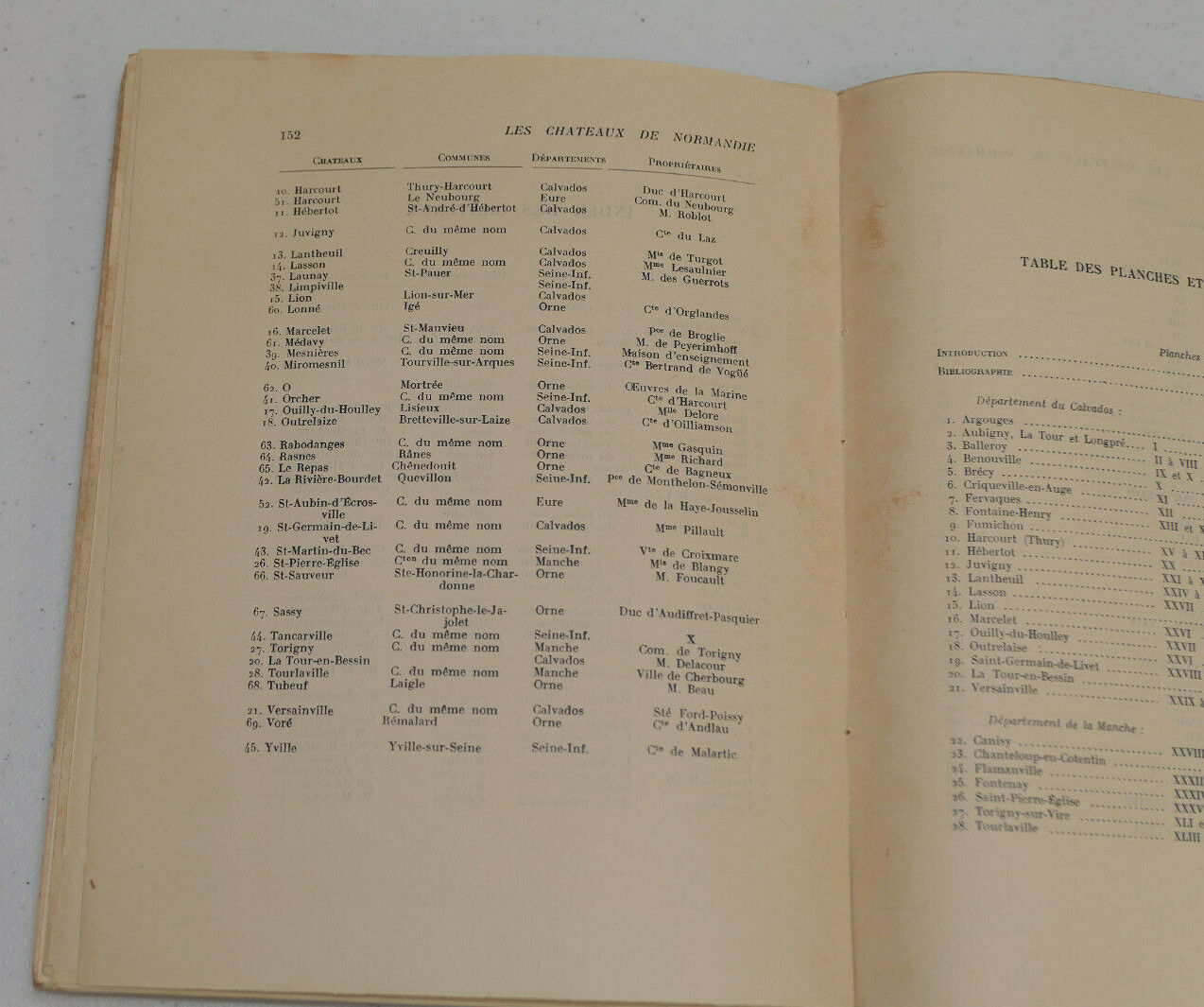 THE CASTLES OF NORMANDY 69 MONOGRAPHS / HENRY SOULANGE-BODIN / VANOEST 1949