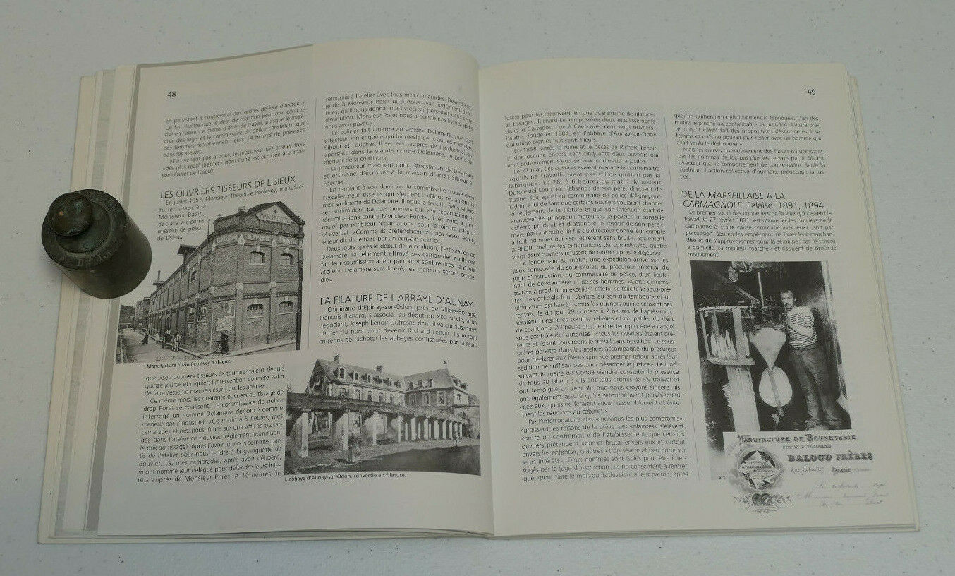 L'EVEIL D'UN MONDE OUVRIER 1789-1919 CALVADOS / PIERRE COFTIER 1997