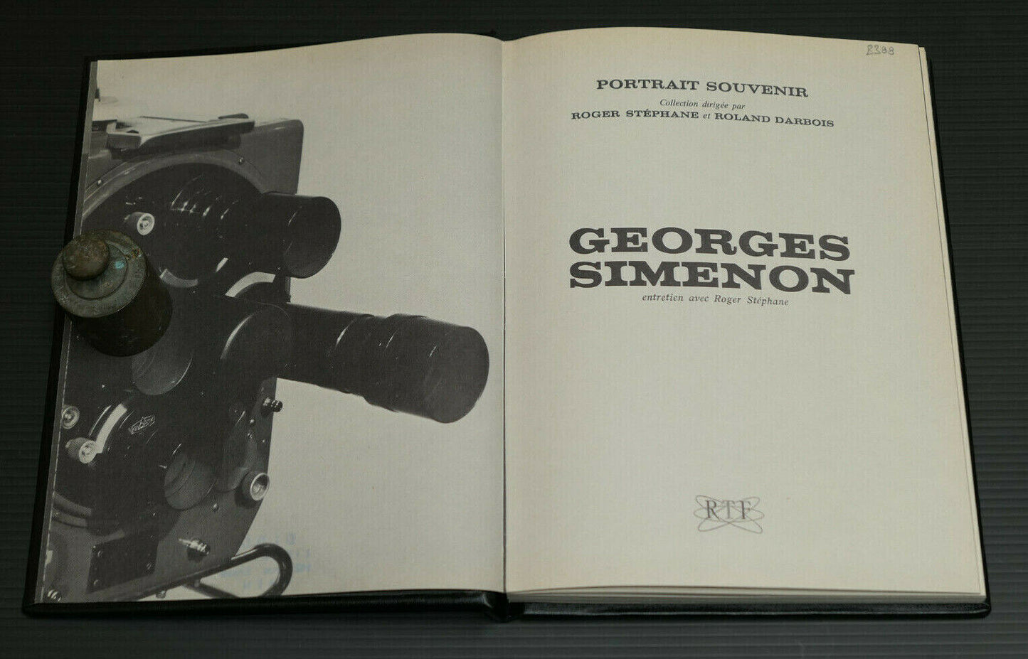 GEORGES SIMENON / PORTRAIT SOUVENIR / RTF 1963