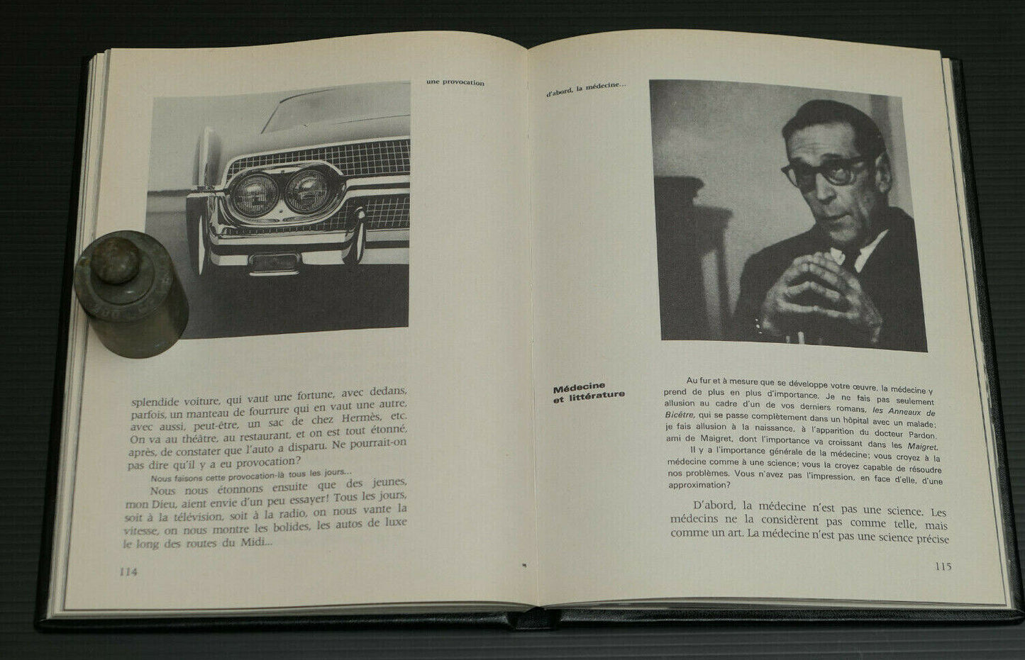GEORGES SIMENON / PORTRAIT SOUVENIR / RTF 1963