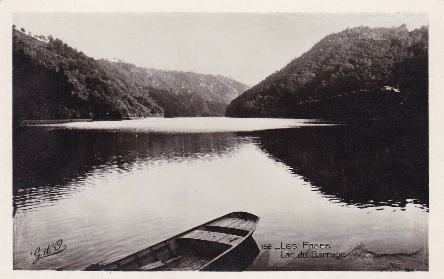 CARTE POSTALE ANCIENNE CPA / LES FADES LAC DU BARRAGE
