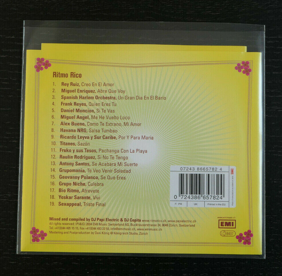 CD 19 TITRES RITMO RICO / DJ COPITA & PAPI ELECTRIC / 2004