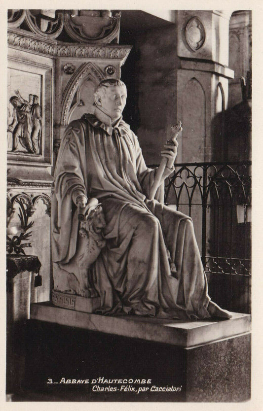 CARTE POSTALE ANCIENNE CPA / ABBAYE D'HAUTECOMBE CHARLES-FELIX PAR CACCIATORI