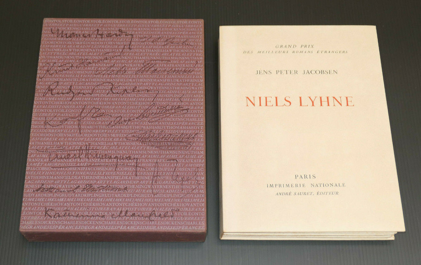 JENS PETER JACOBSEN / NIELS LYHNE / ANDRE SAURET 1956 / EX 2639/3000