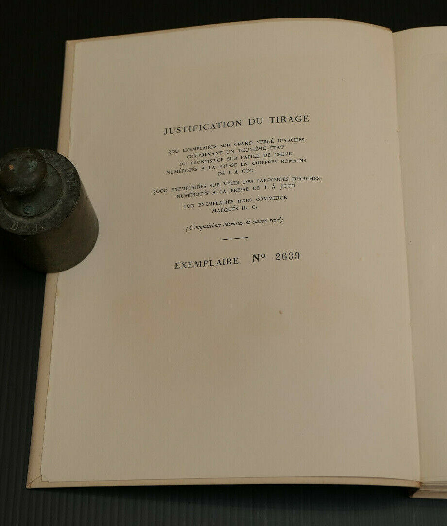 JENS PETER JACOBSEN / NIELS LYHNE / ANDRE SAURET 1956 / EX 2639/3000