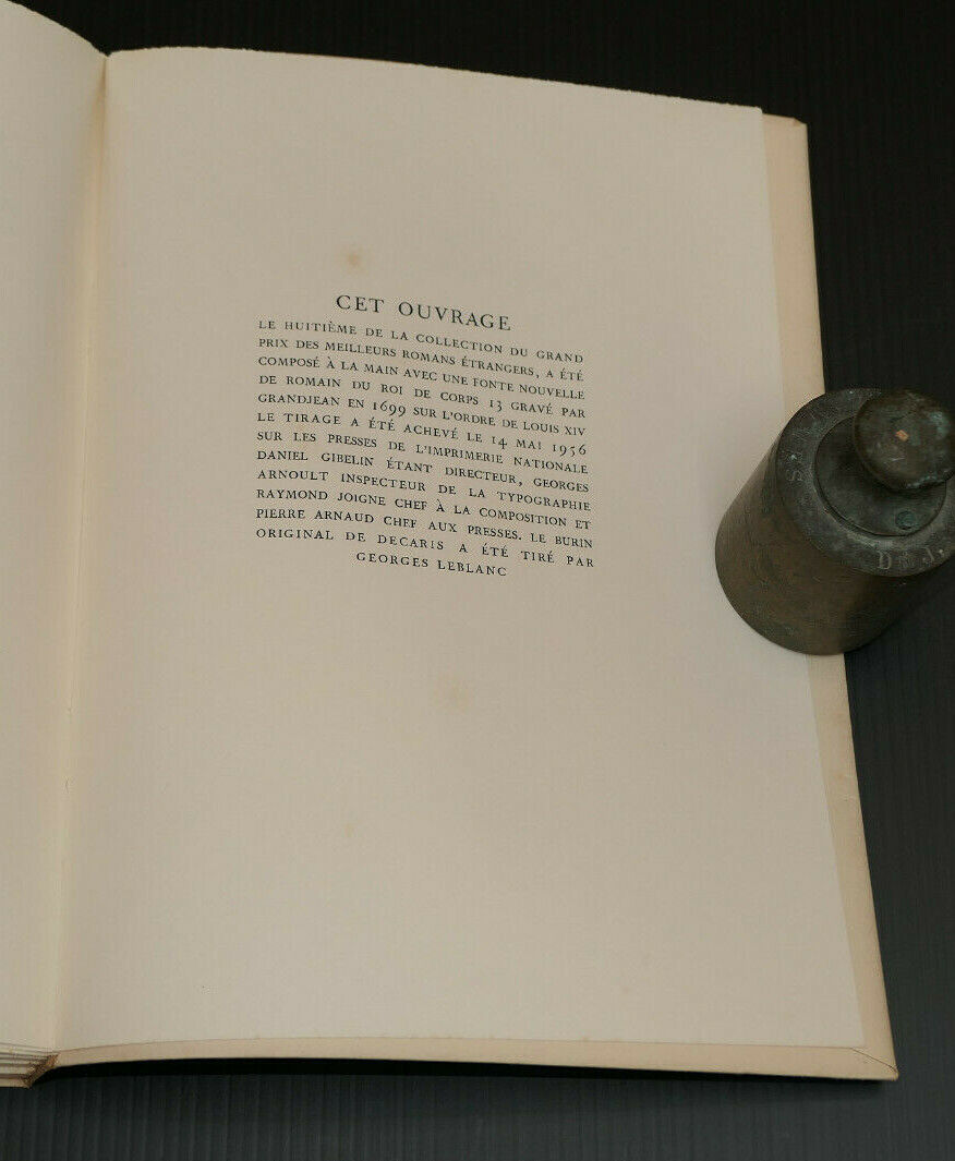 JENS PETER JACOBSEN / NIELS LYHNE / ANDRE SAURET 1956 / EX 2639/3000