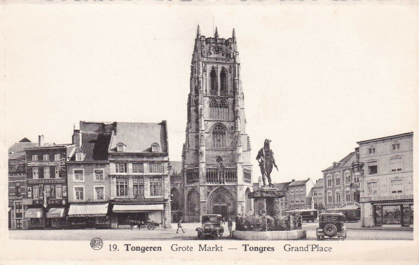 CARTE POSTALE ANCIENNE CPA / TONGEREN GROTE MARKT TONGRES GRAND PLACE