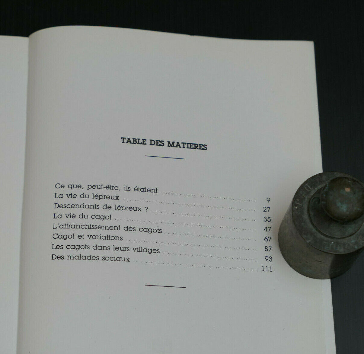 LE MYSTERE DES CAGOTS RACE MAUDITE DES PYRENEES / MICHEL FABRE 1987