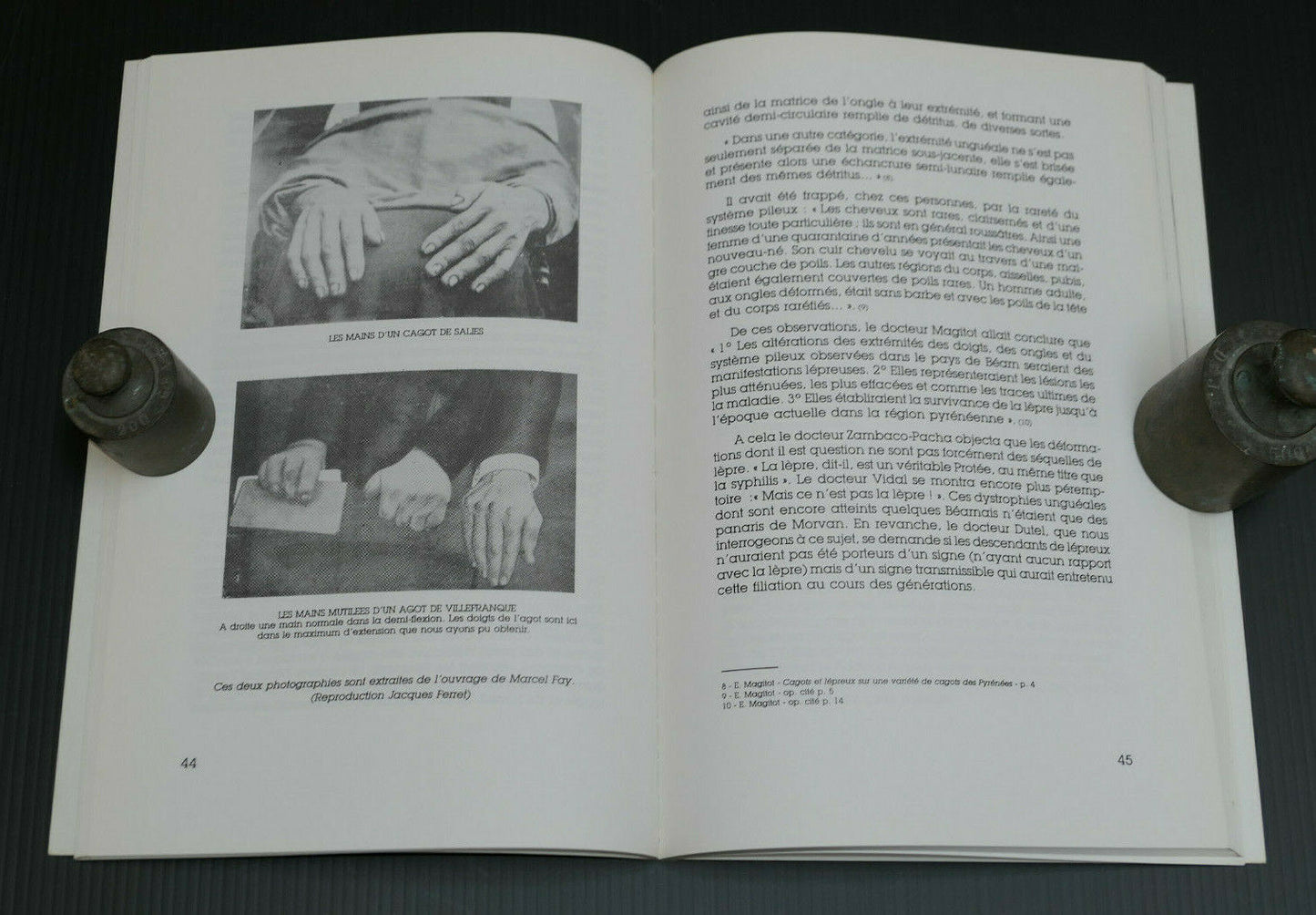 LE MYSTERE DES CAGOTS RACE MAUDITE DES PYRENEES / MICHEL FABRE 1987