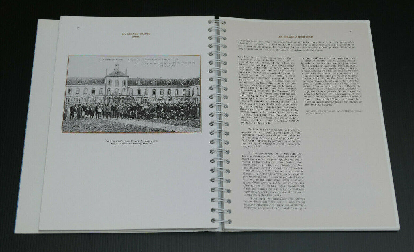LA BASSE-NORMANDIE DANS LA PREMIERE GUERRE MONDIALE / DOSSIER DOCUMENTAIRE 1999