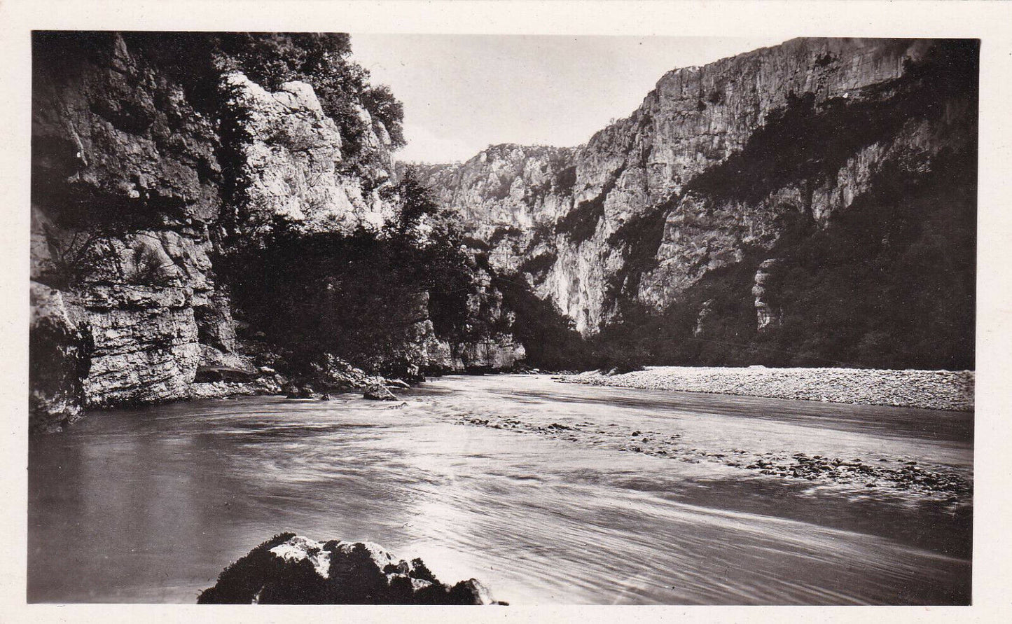 LOT DE 12 CARTES POSTALES CPSM NOIR & BLANC / LE GRAND CANON DU VERDON