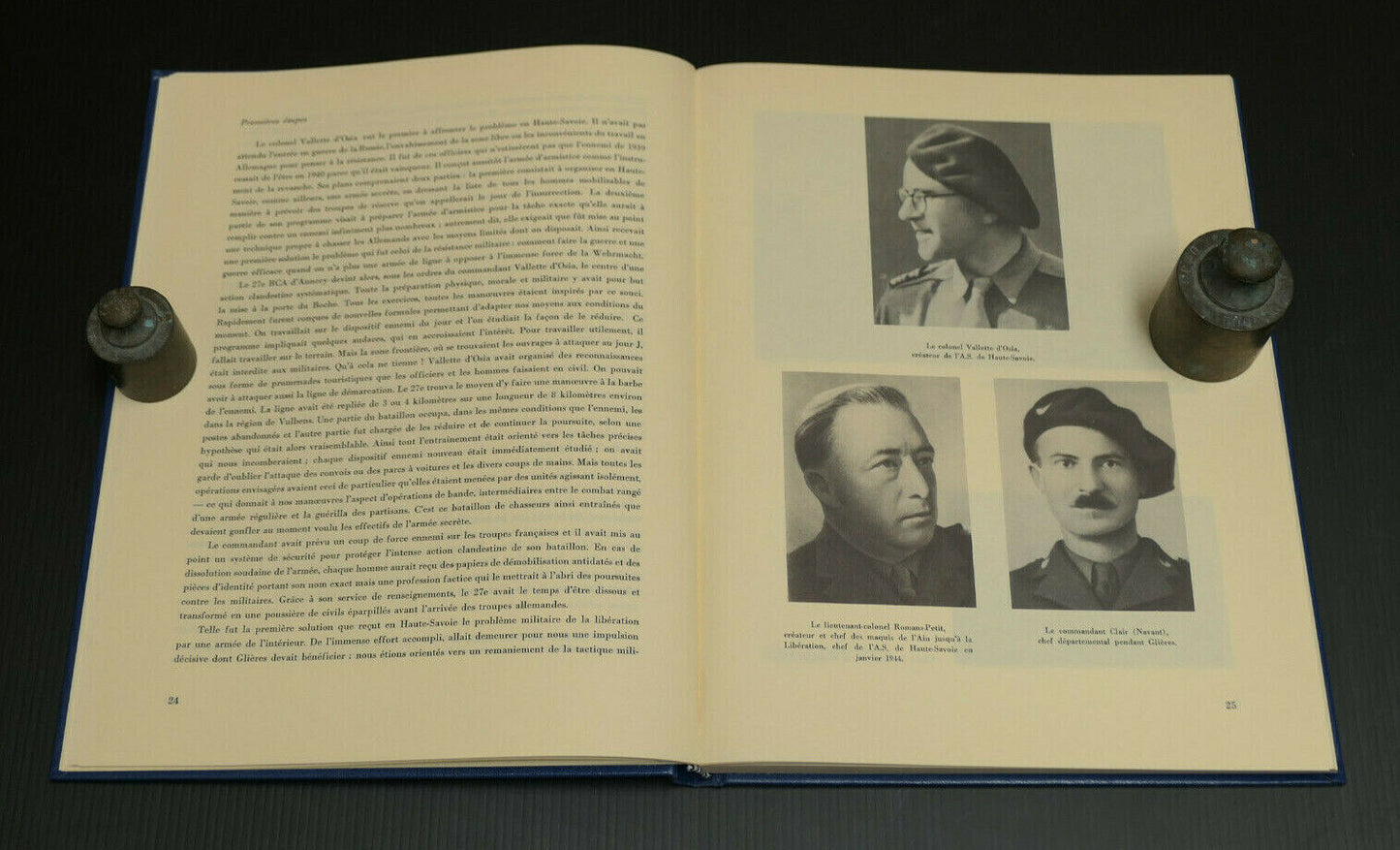 GLIERES HAUTE-SAVOIE 1944 PREMIERE BATAILLE DE LA RESISTANCE / 1988