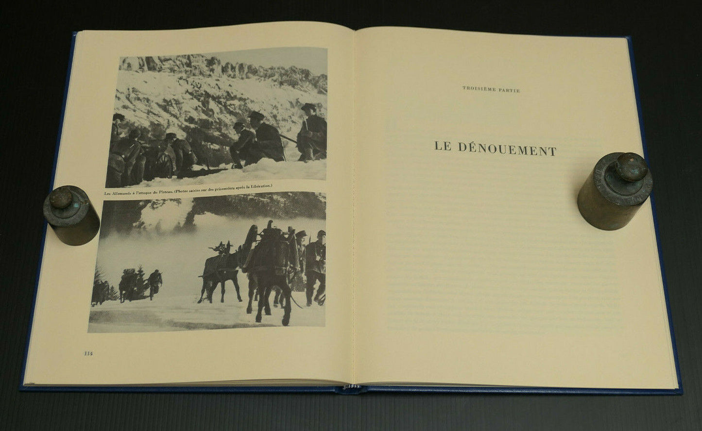 GLIERES HAUTE-SAVOIE 1944 PREMIERE BATAILLE DE LA RESISTANCE / 1988