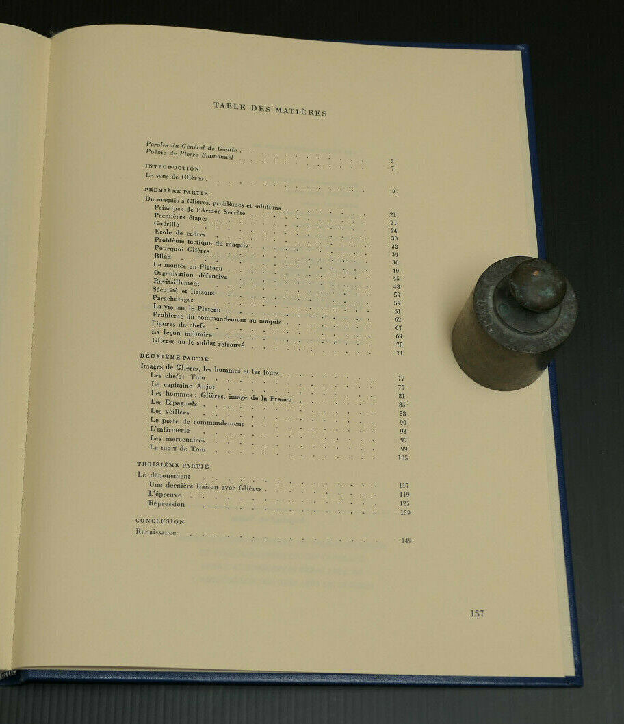 GLIERES HAUTE-SAVOIE 1944 PREMIERE BATAILLE DE LA RESISTANCE / 1988