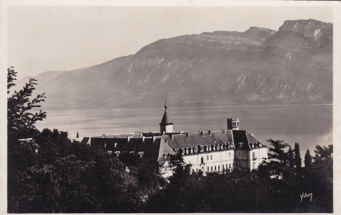 CARTE POSTALE ANCIENNE CPA / AIX-LES-BAINS L'ABBAYE D'HAUTECOMBE