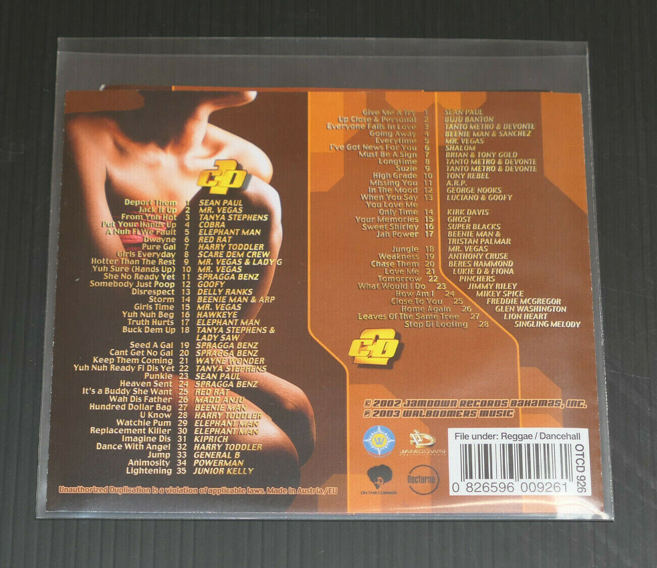2CD 5TH ANNIVERSARY EDITION / JAMDOWN RECORDS / REGGAE DANCEHALL / 2003