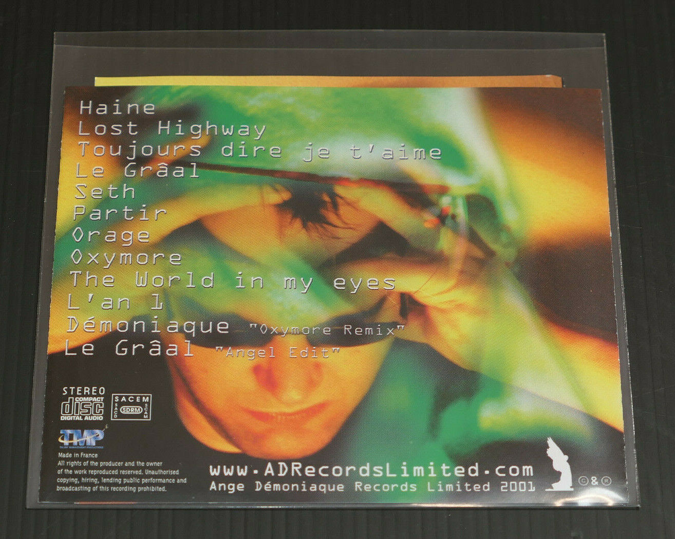 CD JL'S / OXYMORE / ANGE DEMONIAQUE RECORDS 2001