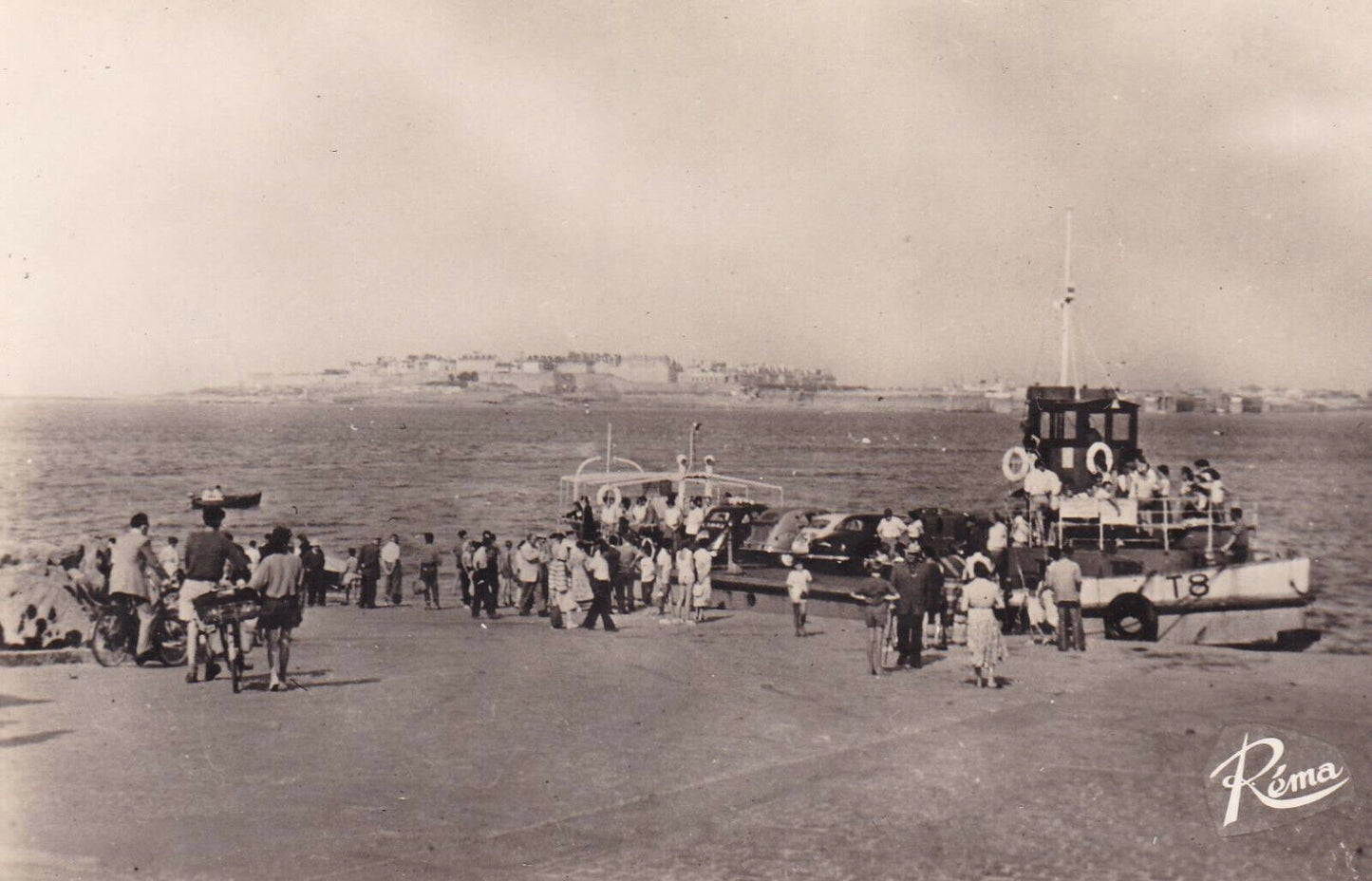 CARTE POSTALE CPSM NOIR & BLANC / DINARD LE BAC