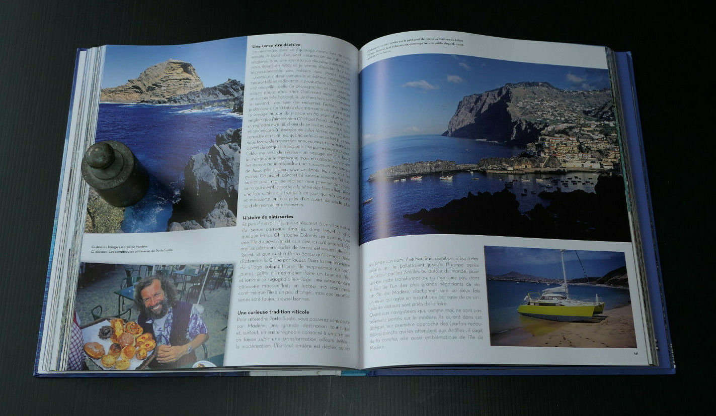 40 ESCALES 40 ANS DE NAVIGATIONS / ANTOINE DEDICACE / GALLIMARD 2014 / VOYAGE
