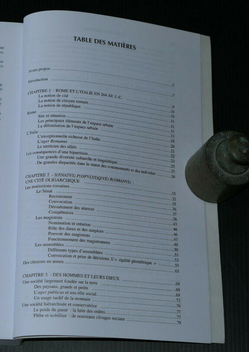 ROME DE LA REPUBLIQUE A L'EMPIRE / DANIELE & YVES ROMAN / HISTOIRE ANTIQUITE