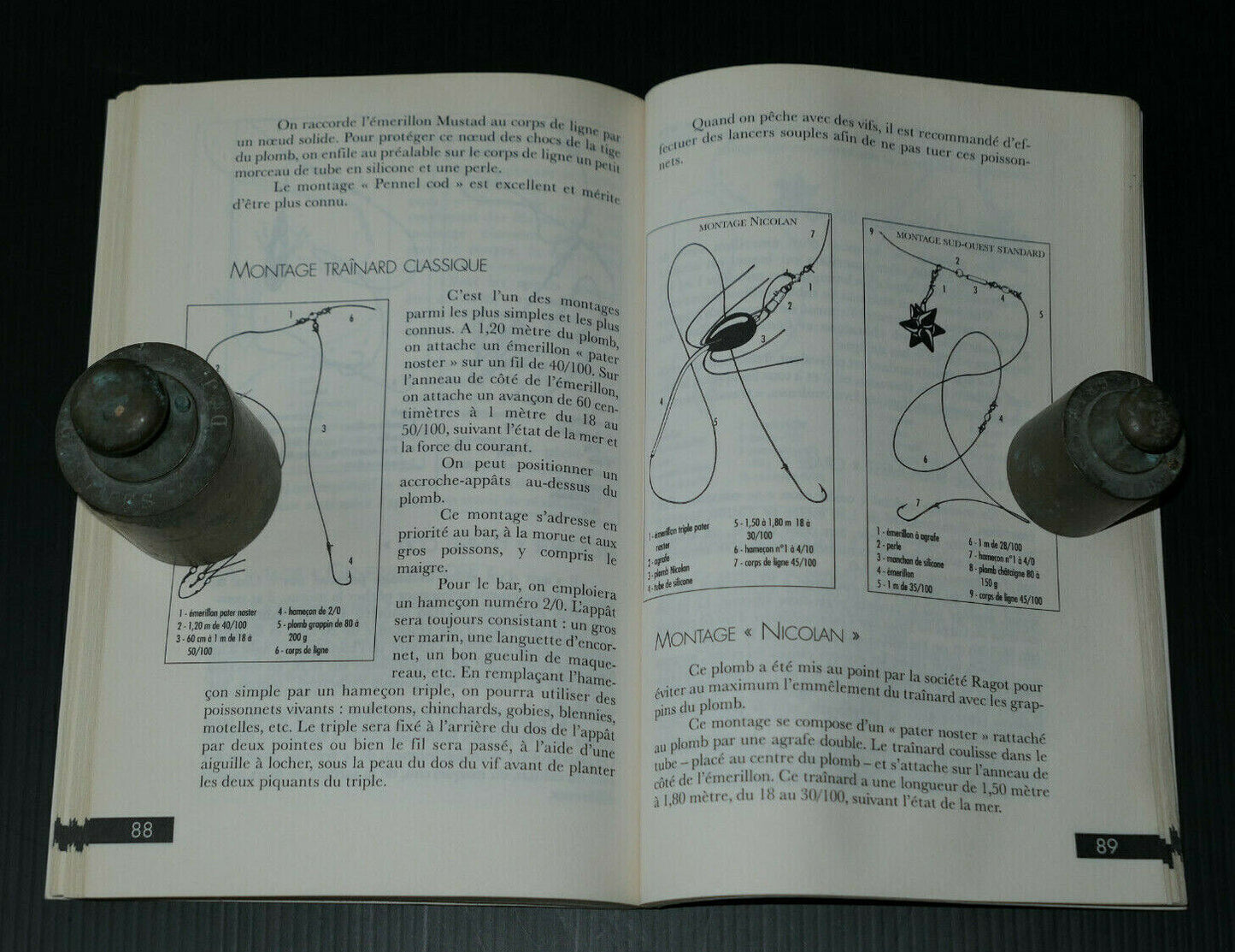 TOUTES LES PECHES DE LA COTE EN 60 ILLUSTRATIONS / TECHNIQUE PECHE DE BORD 1995