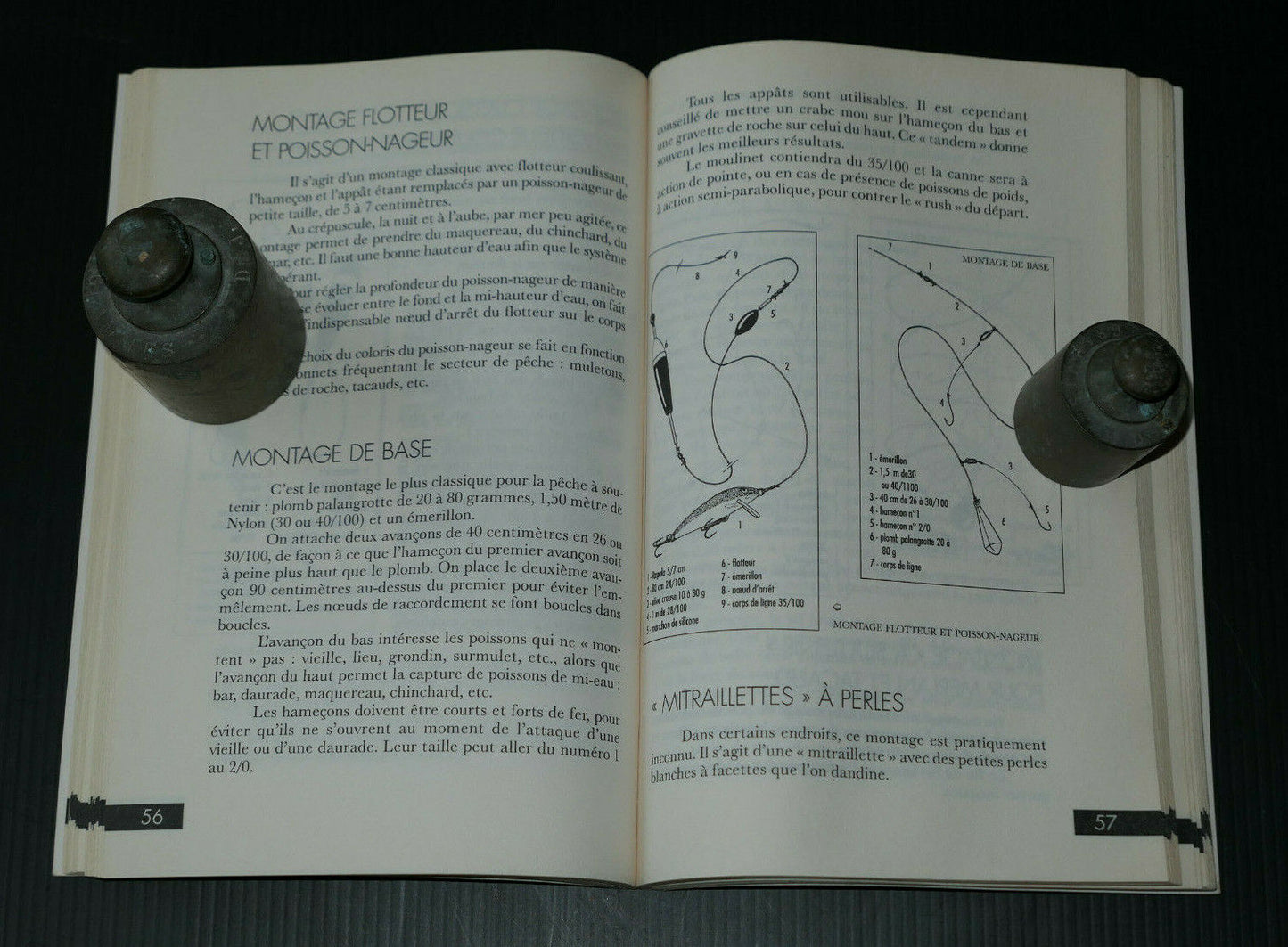 TOUTES LES PECHES DE LA COTE EN 60 ILLUSTRATIONS / TECHNIQUE PECHE DE BORD 1995