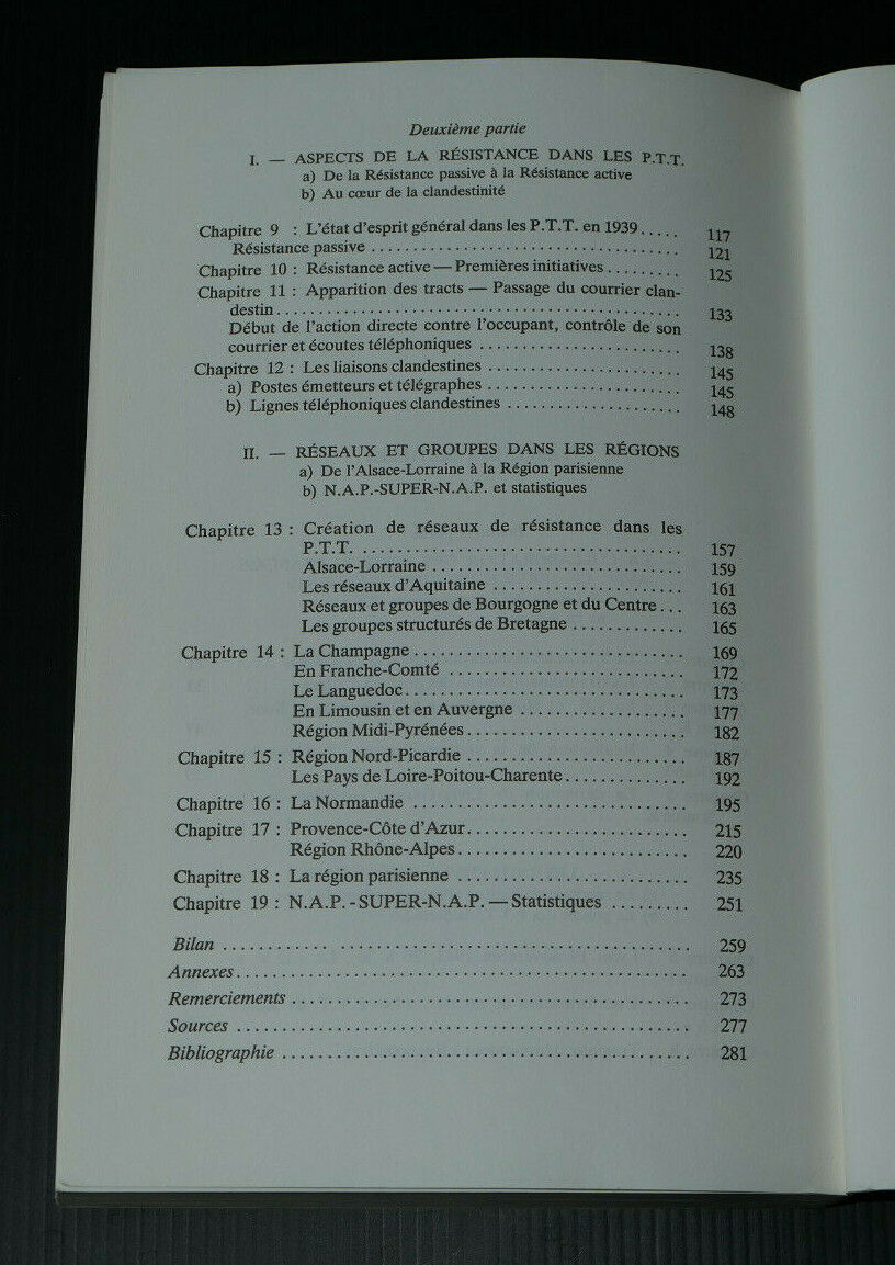 RESISTANCE PTT / RAYMOND RUFFIN / HISTOIRE OCCUPATION RESISTANCE WWII / ENVOI