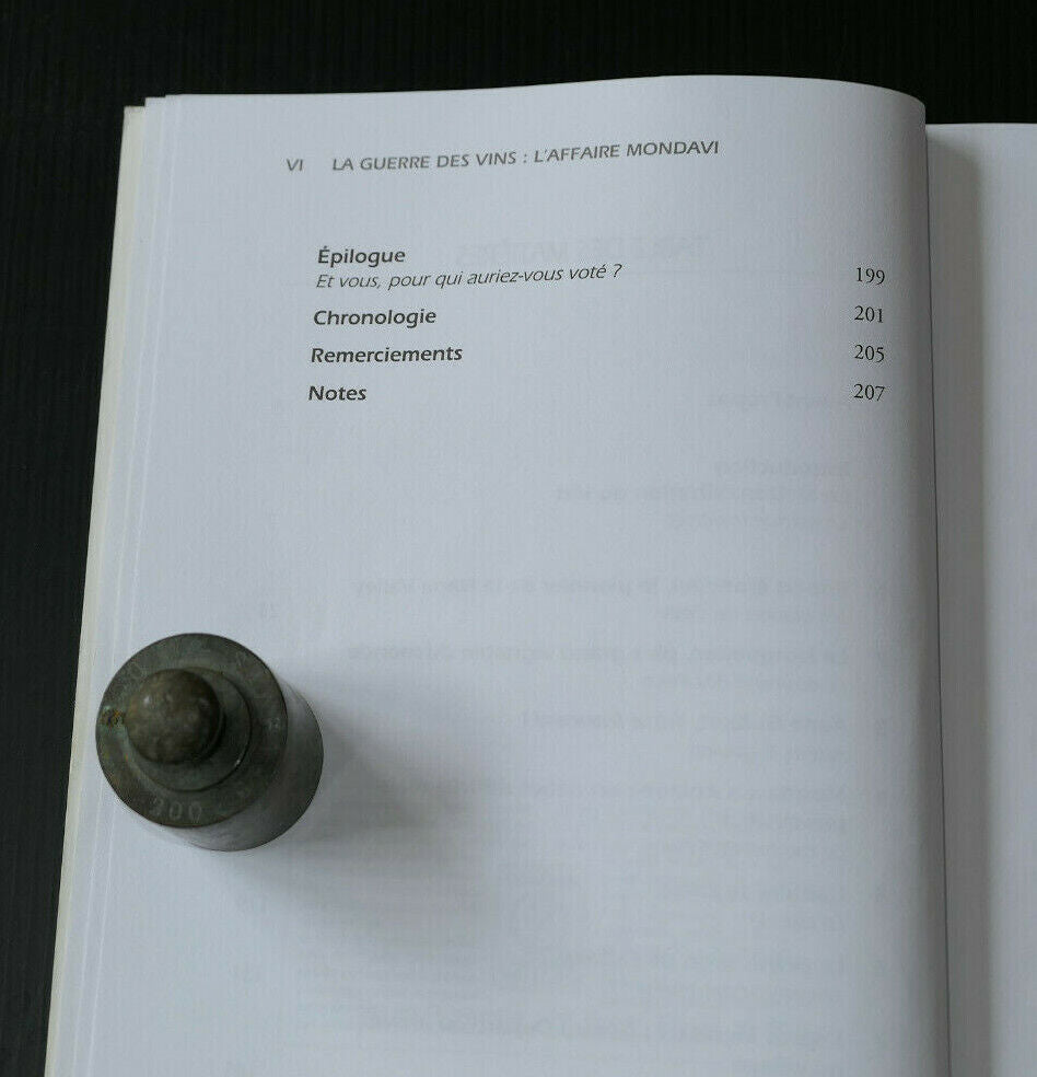 LA GUERRE DES VINS L'AFFAIRE MONDAVI MONDIALISATION ET TERROIRS / DUNOD 2005
