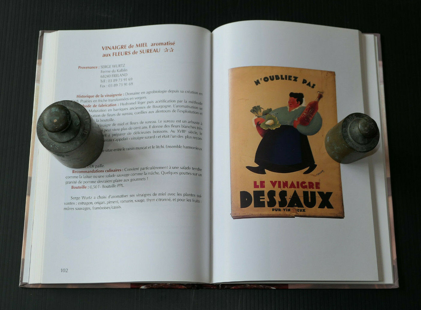 VINAIGRE LE GUIDE / CAROLINE LEFEBVRE / HERME 1999