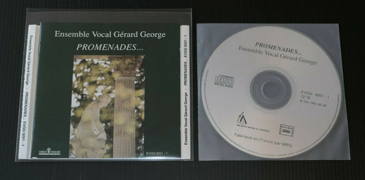 CD ENSEMBLE VOCAL GERARD GEORGE / PROMENADES