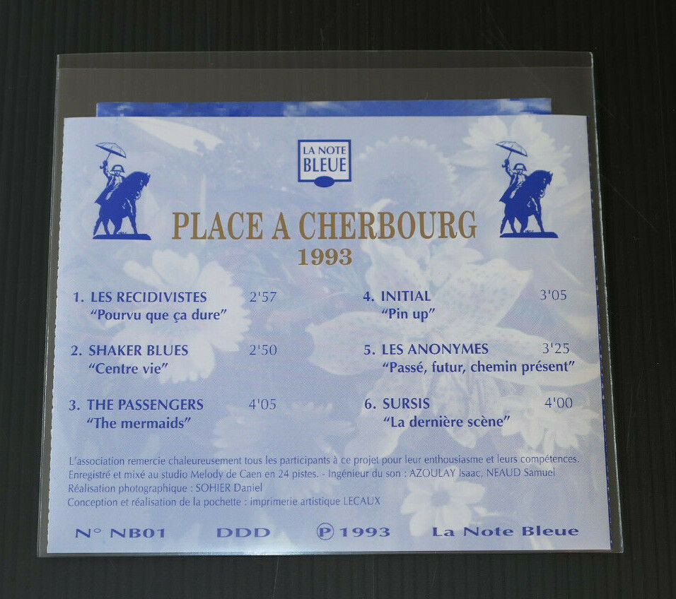 CD PLACE A CHERBOURG / LA NOTE BLEUE 1993