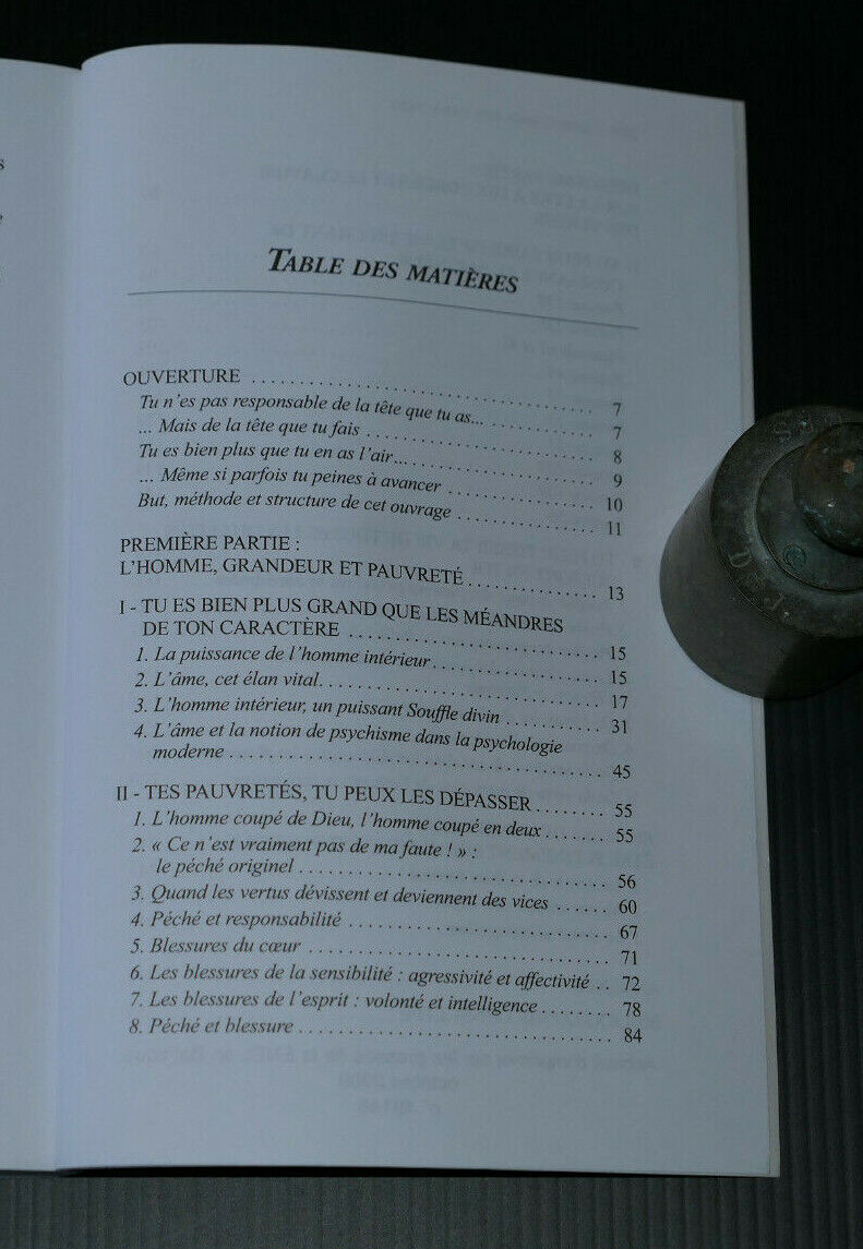APPRIVOISER SON CARACTERE / JOEL PRALONG / EDITIONS DES BEATITUDES 2009