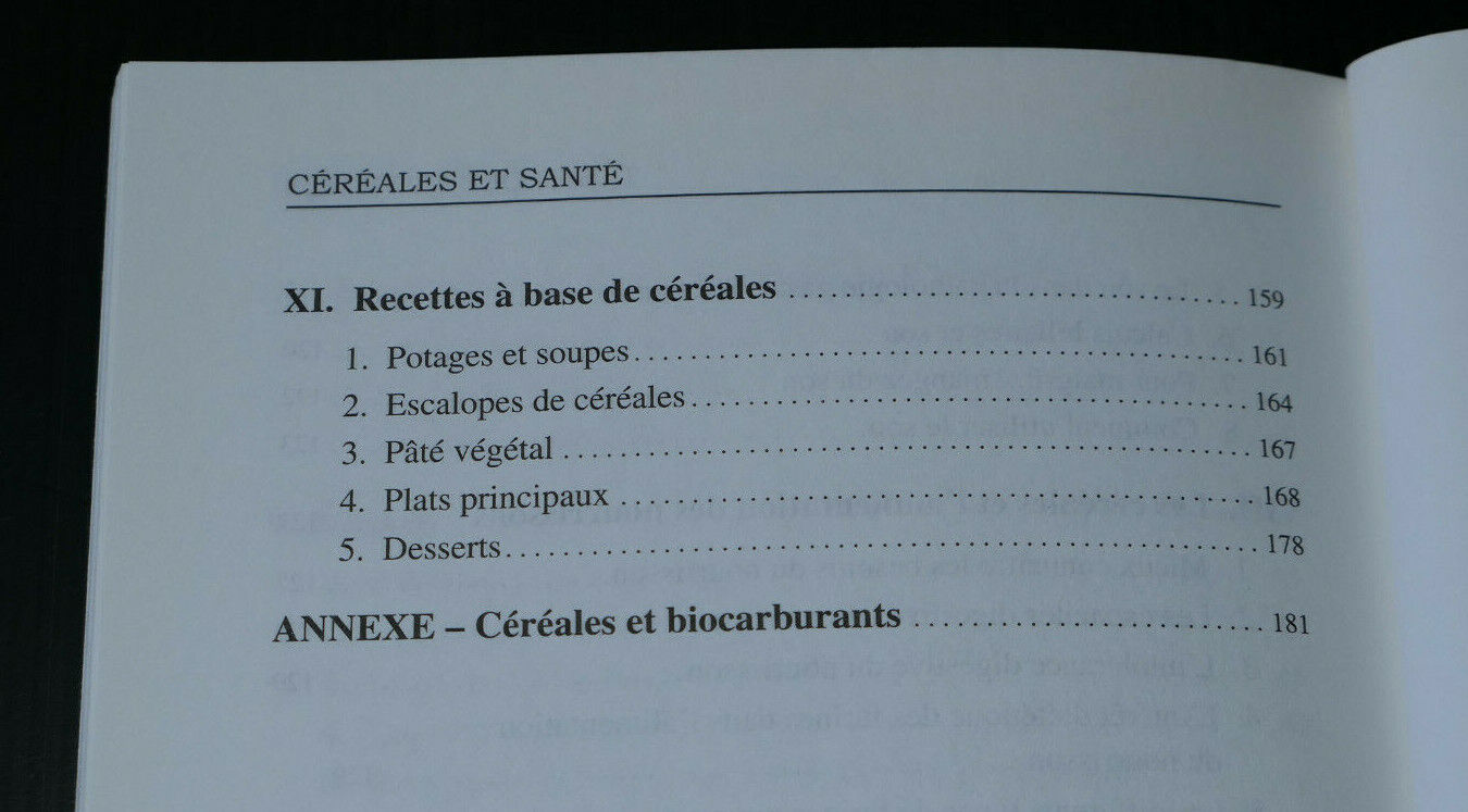 CEREALES ET SANTE / JEAN-LUC DARRIGOL / DIETETIQUE CUISINE RECETTES / 2010