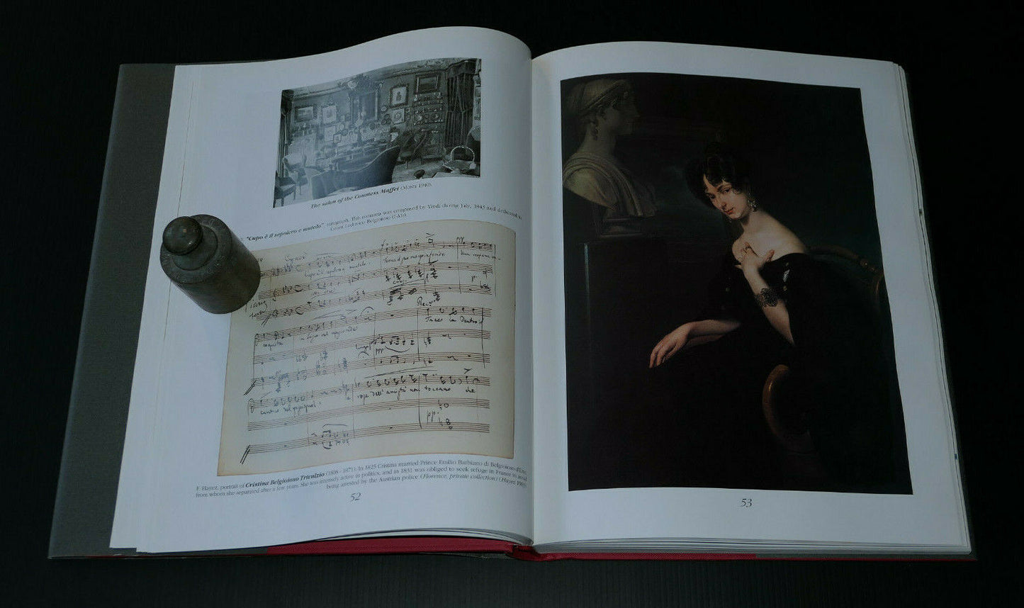 FOR LOVE OF VERDI 1813 1901 LIFE IMAGES PORTRAITS / GRAFICHE STEP EDITRICE 2005