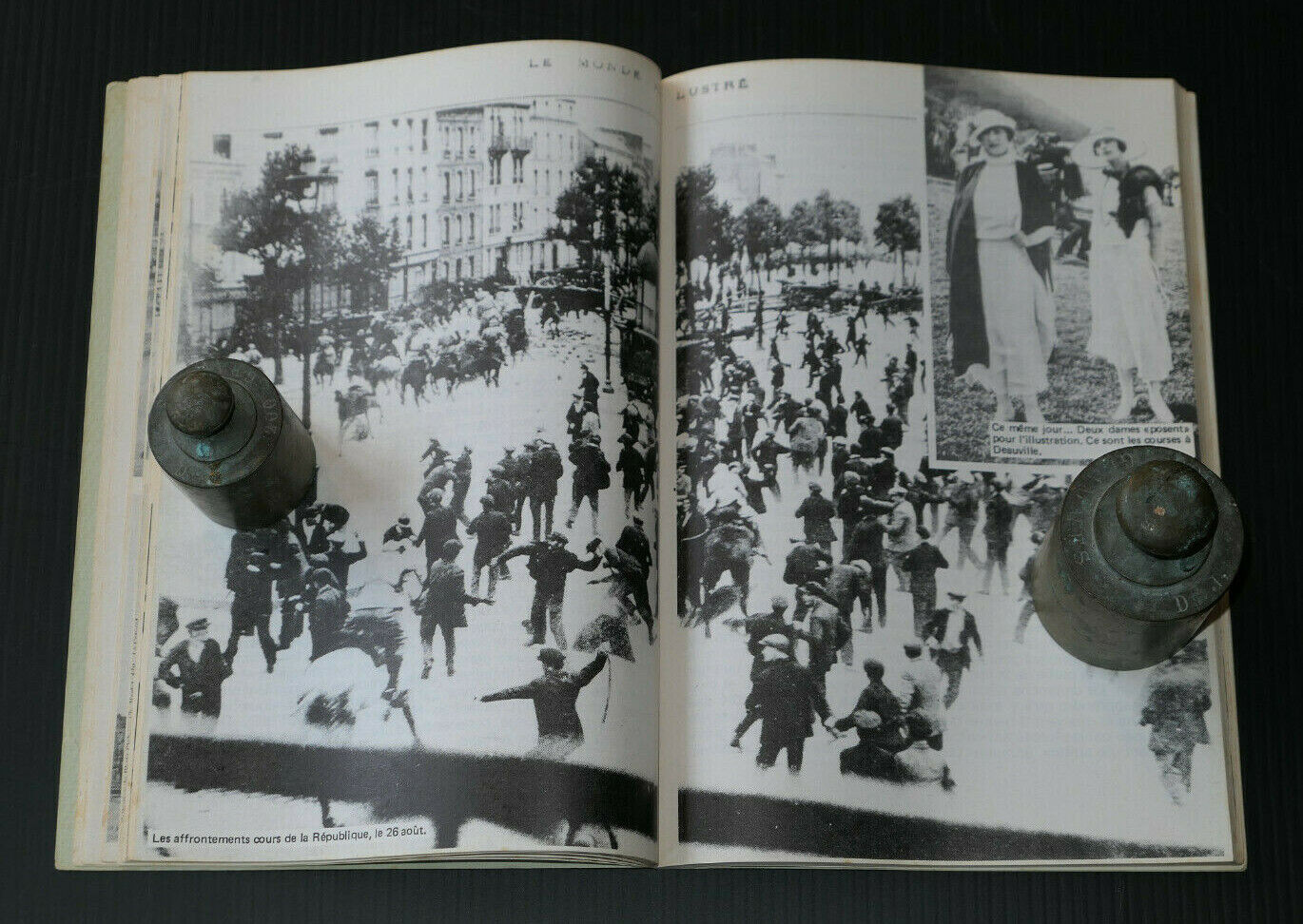 LES PAVES DE FRANKLIN / GREVE DES METALLOS HAVRAIS 1922 / LE HAVRE HISTOIRE 1981