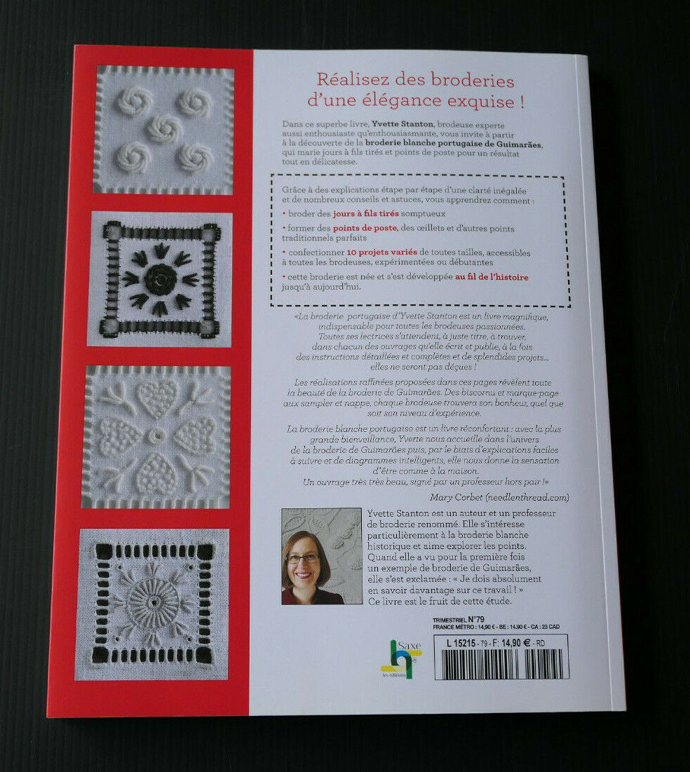 YVETTE STANTON / LA BRODERIE BLANCHE PORTUGAISE / LES EDITIONS DE SAXE 2018