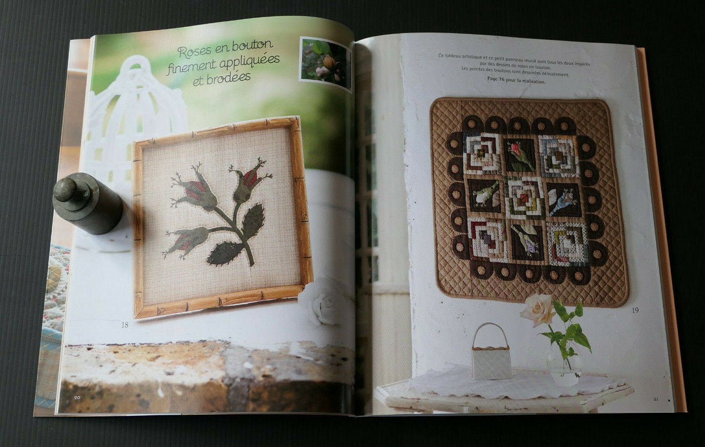 LES PETITS BONHEURS D'AKEMI / AKEMI SHIBATA / QUILTMANIA 2012 / COUTURE QUILT