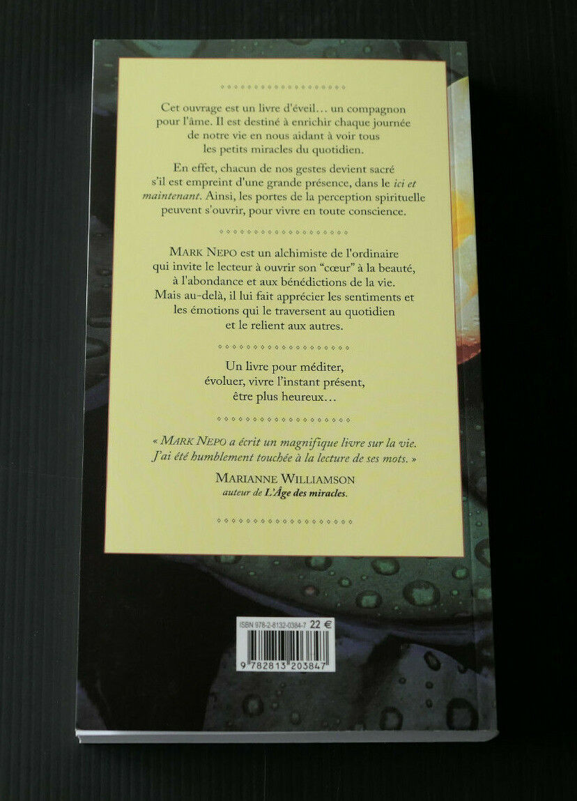 LE LIVRE DE L'EVEIL / MARK NEPO / GUY TREDANIEL EDITEUR 2011