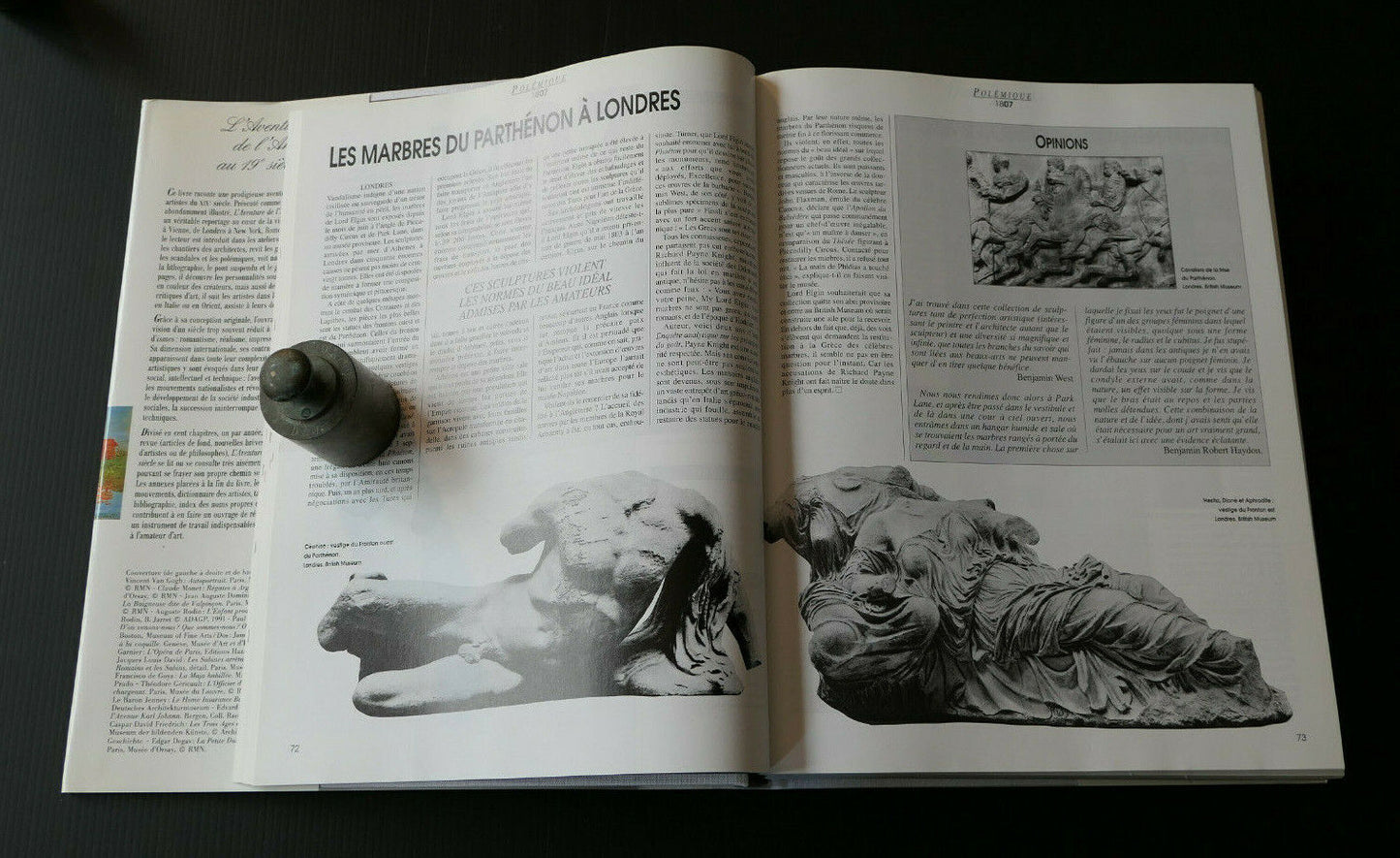 L'AVENTURE DE L'ART AU XIXe SIECLE / PEINTURE SCULPTURE ARCHITECTURE / 1991