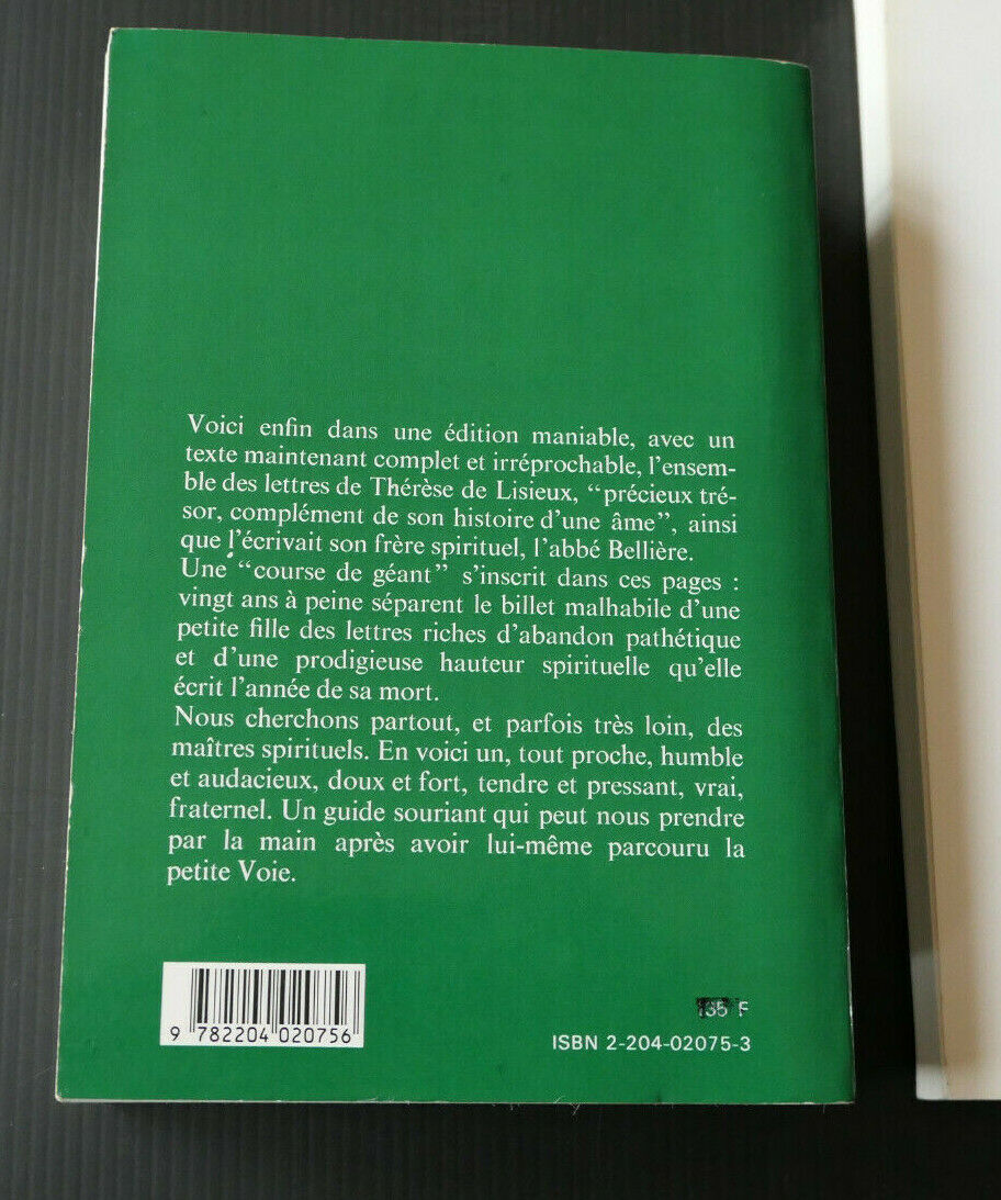 SAINTE THERESE DE L'ENFANT-JESUS / LOT DE 3 LIVRES